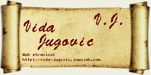 Vida Jugović vizit kartica